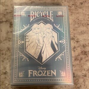 Disney Frozen Bicycle Playing Cards deck. NIP NWT Great for family game night